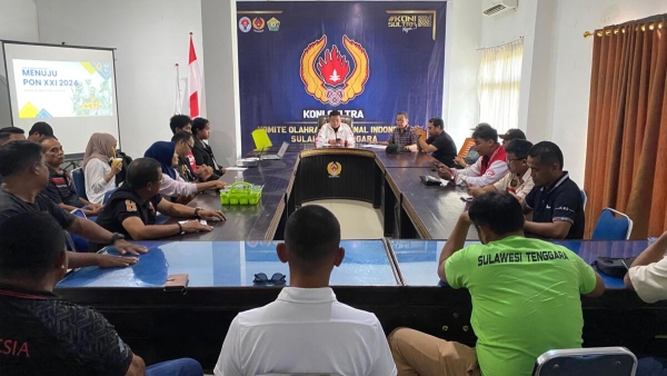 Kontingen PON XXI Sultra Berangkat Bertahap ke Aceh-Sumut