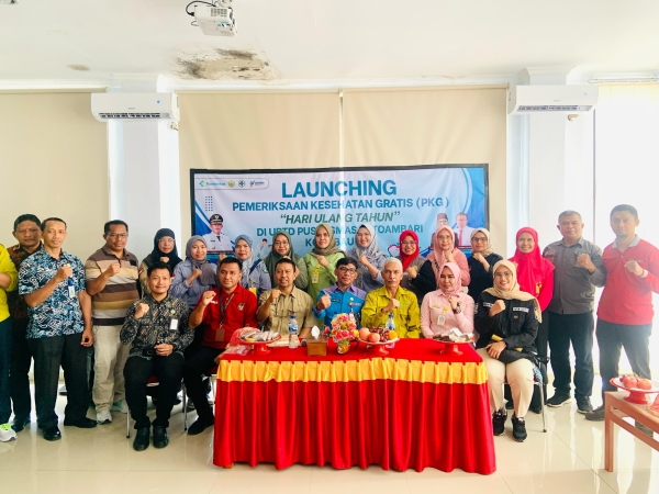 Launching Pemeriksaan Kesehatan Gratis (PKG) Hari Ulang Tahun (HUT) di Puskesmas Betoambari