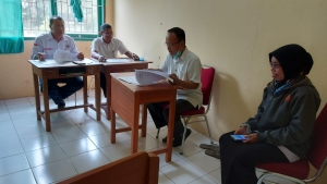 Para Tim Pembuat Soal Ujian Sekolah SMA  Mata Pelajaran Kimia dari Beberapa SMA di Kota Baubau