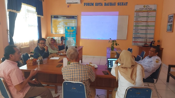 Rapat Pengurus Forum Kota Baubau Sehat