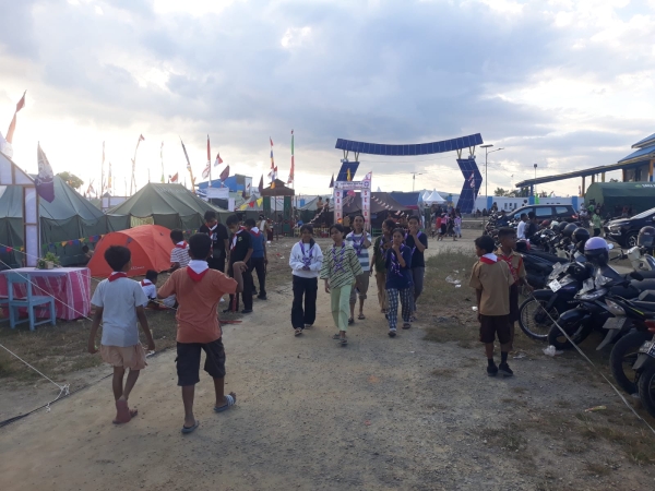 Lokasi perkemahan ekslusif Kota Baubau