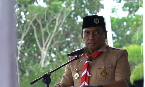 La Ode Ahmad Monianse, Ketua Mabicab Pramuka Kota Baubau