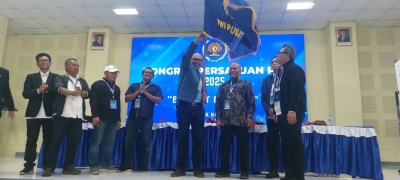 Ahmad Munir Ketua Umum PWI Pusat hasil Kongres Cikarang