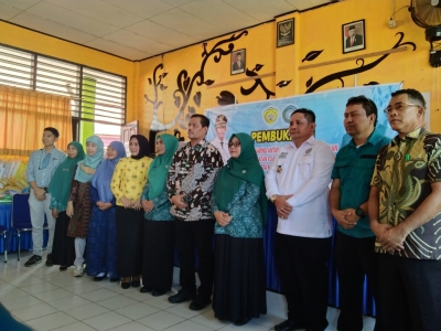 Pembukaan Pelatihan Jejaring Antar Lembaga Penyedia Layanan Peningkatan Kualitas Keluarga Tahun 2023 oleh TP PKK Kota Baubau Minggu (26/11/2023)