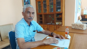 Drs. Tamsiri Tamim, M.Si, Ketua Forum Kota Baubau Sehat