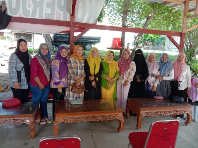 Pelaku UKM saat bertatap Muka bersama Ketua GOW Kota Baubau dalam rangka persiapan Amalia Ramadhan 1444 H