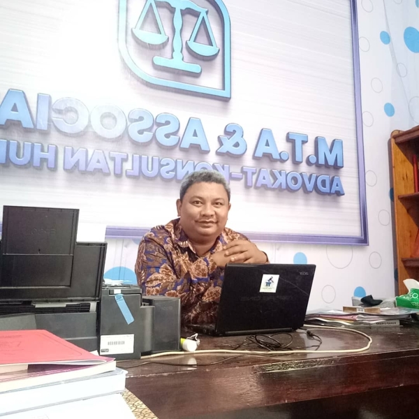 Ketua Bidang Hukum DPC Partai Hanura Baubau, M Toufan