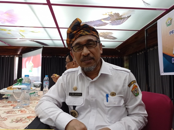 Kadis Koperasi dan UMKM Sultra, La Ode Saifuddin
