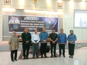 Wali Kota Baubau, H.Yusran Fahim saat membuka RKPD Kota Baubau tahun 2027