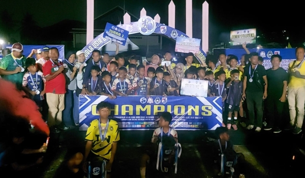SSB Asal Kabupaten Muna Juara Umum Turnamen CISC Kendari Cup 1 