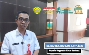 Dr. Dahrul Dahlan, S.STP, M.Si, Kepala Bappeda Kota Baubau